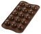 silikomart | SCG50 Silikonform für TARTUFINO Pralinen, antihaftbeschichtet, 15 Tartufini, Packung mit 1 Form für Süßigkeiten, Easy Choc 3D, Ø 25 h 22 mm, Made in Italy