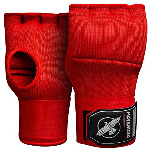 Hayabusa Quick Gel Handwraps - Rood L