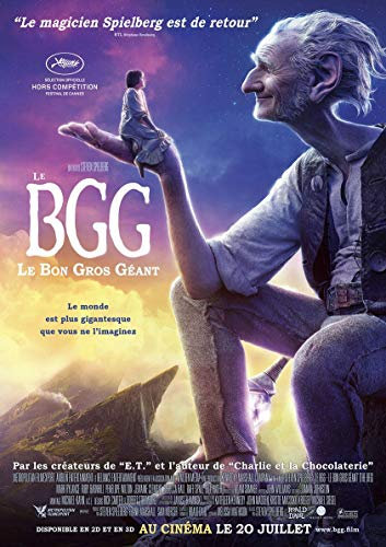 My Little Poster Plakat DER BGG Der BFG von Steven Spielberg