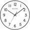 Bulova Office Mate Wanduhr, 40,6 cm, Schwarz/Weiß