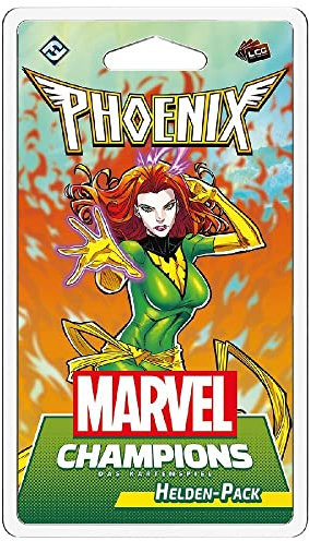 Fantasy Flight Games, Marvel Champions: LCG – Phoenix, Helden-Erweiterung, Expertenspiel, Kartenspiel, 1-4 Spieler, Ab 12+ Jahren, 30-120 Minuten, Deutsch