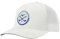 Mizuno Unisex Crossed Clubs Meshback Hat Golfmütze, weiß, Einheitsgröße