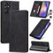 Jasonyu Case for Samsung Galaxy A54 Leather Wallet Flip Cover with Card Holder,Kickstand, Magnetic Closure,TPU Shockproof Phone Case Compatible with Samsung Galaxy A54 5G (Black)