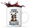 Planetee Tasse Richard Panda Café | Idée Mug Cadeau Travail Métier Humour Collègue Homme Anniversaire Noël
