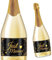 Giftota Lot de 2 étiquettes de Bouteille de Mariage, étiquette de Vin Personnalisé Autocollant Champagne et vin Mousseux, Décoration de Mariage, Cadeau d'anniversaire pour Hommes, Femmes, Couples