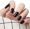 Black Nail Polish, Matte Nail Polish 7 Days Long Lasting Nail Polish Quick Dry Nail Gel Polish Natural Non Toxic Nail Varnish DIY Nail Art at Home