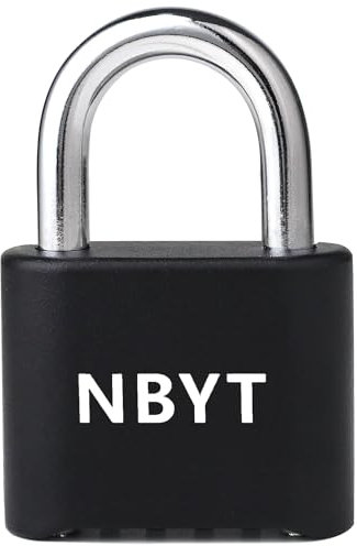 NBYT Sichern Sie Ihre Sachen mit NBYT Kombinationsvorhängeschlössern – Fitness-Vorhängeschlösser mit Code, Zahlenschloss für Schließfach, Schuppen oder überall sonst, wo Sie es brauchen