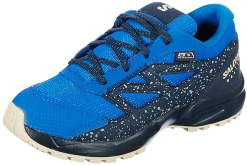 Salomon Unisex Kinder Outway CSWP JUNIOR Walking-Schuh, Navy, 33 EU