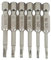 Teocpai 6PCS Tournevis Triangle Magnétique Acier S2 Tournevis Triangulaire Longueur de 50mm à Tête Triangulaire 1,8mm, 2mm, 2,3mm, 2,5mm, 2,7mm, 3mm