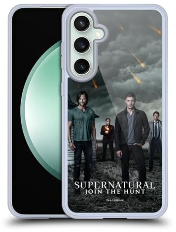 Head Case Designs Offizielle Supernatural Staffel 12 Gruppe Schluessel Kunst Gel Handyhülle Hülle [Militärischer Schutzgrad] Kompatibel mit Samsung Galaxy S23 FE 5G