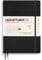 LEUCHTTURM1917 370706 Monatsplaner & Notizbuch Composition (B5) 2025, 16 Monate, Softcover, Schwarz, Englisch