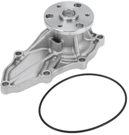 VekAuto Bomba De Agua Compatible Para Acura Tsx L4 2.4L 2009-2014 Para Honda Cr-V 2010-2011, Metal Duradero Tono Plateado Bomba De Agua Del Motor Delantero