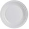 Generico 40/120/240 platos llanos de plástico reutilizables de 16,5 cm platos rígidos postre fruta dulce, platos lavables 20 ciclos en lavavajillas ok microondas (40 unidades)