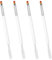 4 Pcs Dual-Ended Nail Brushes for Gel Nails 2 in 1 Brush & Picker Nail Art Brush Gel Nail Brushes for UV Gel Acrylic Nails Extensions