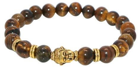 TENDYCOCO 1Stk elastische Seilhandkette glücksstein elastisches armband Schmuck Aufbewahrung Edelstein Armband herren armband Kristallarmband Tigerauge Perlenarmband elastisches Seilarmband