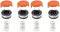 YUETTYY Lot de 4 bobines de fil de rechange pour débroussailleuse Black & Decker BST2018 BDST182ST1 BESTE625 GL340 GL530