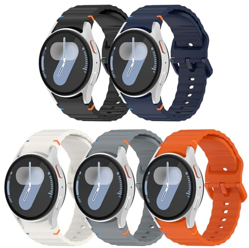 BDIG Kompatibel mit Samsung Galaxy Watch 7/6/5/4 Armband 44mm 40mm,20MM Keine Lücke Ersatzarmband für Galaxy Watch 5 Pro 45mm/4/6 Classic 47mm 46mm 43mm 42mm
