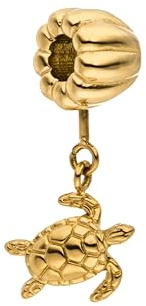 Purelei LEI Charm – Wasserfester Charm Anhänger aus Edelstahl (14K vergoldet) für das LEI Armband – Kombinierbarer Schmuck für deinen individuellen Look