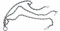 Tildenet 300 mm/ 12 inch 3-Leg Hanging Basket Chain, Silver
