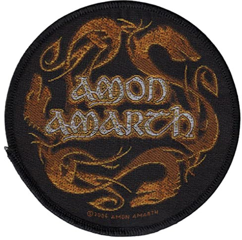 Amon Amarth Aufnäher-Patch Dragons Circular