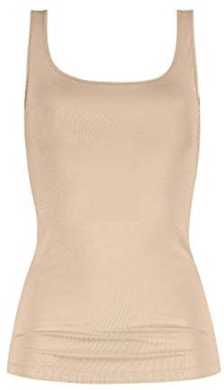 Mey Tagwäsche Serie Emotion Damen Tops breiter Träger Champagner L(42)