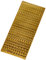 Anitas Outline Stickers, Capital Letters, Gold, For Scrapbooking, Card Making, Kids Play, Homework, Art, Craft, Embelish, Decorative, Paper, Card, Glass, Metal, Plastic, Foam