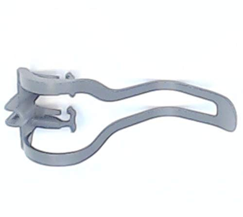 Bosch 00617609 Dishwasher Dishrack No-Flip Clip Genuine Original Equipment Manufacturer (OEM) Part