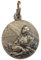 I G J 925 Sterling Silber von Heilige Agata Medaille - Der Schutzheiligen Medaillen