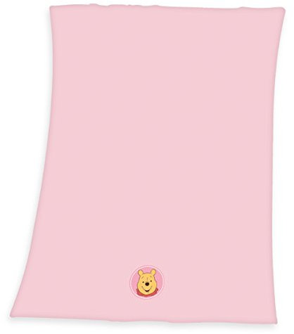 Herding DISNEY'S WINNIE POOH Microfaserflausch-Decke, 75x100 cm, 100% Polyester