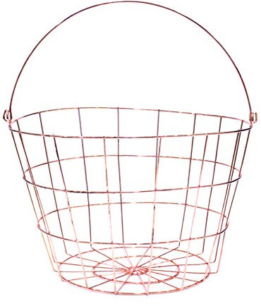 Saveur et Degustation ka1495 – Frutero de Metal Cobre 24,20 x 24,20 x 27,40 cm