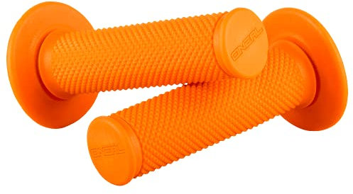 O'NEAL | Motocross-Griffe | Motorrad Enduro | Griffgummis in Diamantenform für bestmöglichen Grip, Härtegrad Medium | MX Grip Diamond Neon Orange | Orange | One Size