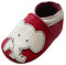 YIHAKIDS Premium Weiche Leder Krabbelschuhe Babyschuhe Kleinkind Lauflernschuhe(Size L,Rose Rot,12-18 Monate,23 EU)
