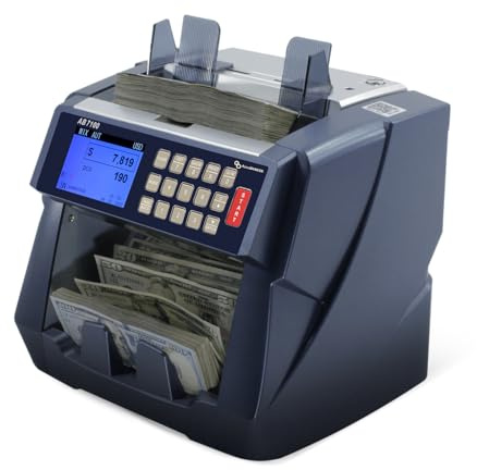AccuBANKER AB7100 Mixed Denomination Value Counter, 5 Point
