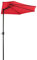 Protección Solar sombrilla semicircular 'La Spezia' Terracota 300 x 156 cm UV30 +