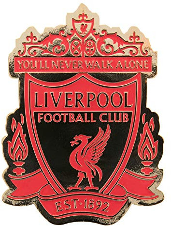 Liverpool FC Liverpool FC Magnet, offizielles Lizenzprodukt, Rot / goldfarben