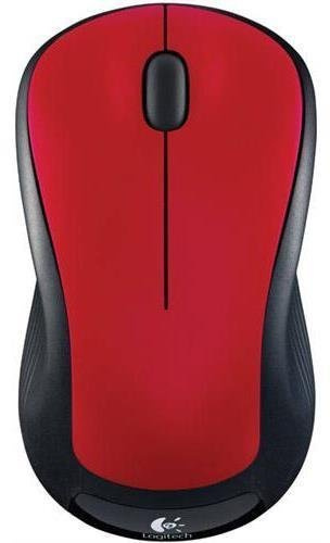 Logitech M310 910-002486 Flame Red 3 Buttons 1 x Wheel USB RF Wireless Laser Mouse (Certified Refurbished)