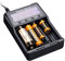 fenix ARE-A4, 4 Channel Smart Battery Charger with LCD Screen | UK Mains Powered | Suitable for Li-ion 10440 14500 16340 18650 21700 26650 & Ni-MH/Ni-Cd AA AAA C batteries | Multi-protection circuits