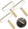 Triumphant Fusselentferner (3 Pack) für Kleidung Manueller Fuzz Shaver Wiederverwendbarer Doppelseitiger Fusselentferner Reisenbürste zum Entfernen von Fusseln Tierhaaren Staub in Kleidung und Möbeln