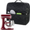 Stand Mixer Cover - Dust Cover & Organizer Bag Keeps Clean & Safe (Black)