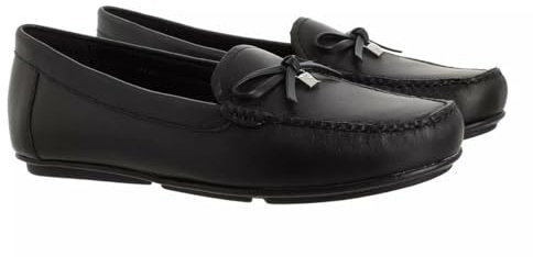 MICHAEL KORS Damen Juliette MOC Sneaker, Schwarz, 41 EU