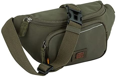 camel active City Herren Gürteltasche Bauchtasche Klein Grün