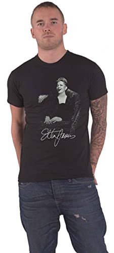 Etta James T Shirt Etta Seated Official Mens Black M