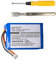 CAESEA 3.7V 1000mAh Ersatzakku für JBL Clip 3, Clip 3AN, Clip 3SAND, L0721-LF