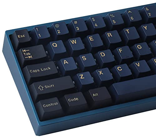 ABS Double Shot Keycaps 173 Tasten Custom Keycaps ANSI&ISO(UK) Layout Cherry Profile mit 7U Spacebar für Gateron Cherry Mx Switch Mechanical Keyboard