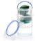 OLegei 24 oz Pickle Holder Container with Strainer Pickle Keeper Jar，Plastic Containers with Leakproof Lid for Olives, Pickles, Peppers, Clear