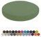 Lsjoaw Rund Sitzkissen Stuhlkissen 30 X 30 X 5CM(1 Pieces) Leinen Sitzpolster Abnehmbares Memory Schaum Runde Sitzauflage für Stuhl Bank Hocker Haus Küche Esszimmer Garten Büro,Grün