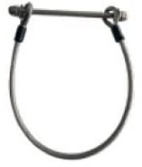 CAVO ANTICADUTA CON BARRA INOX D8 400MM RIB ACG8390 RICAMBIO ORIGINALE NUOVO