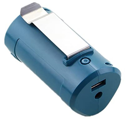 8V-12V Li-Ion Akkus USB Adapter für Makita BL1013 BL1020 Akkus USB Stromquelle Netzgerät Konverter zum Laden von Handy, Ventilatoren, Thermoweste