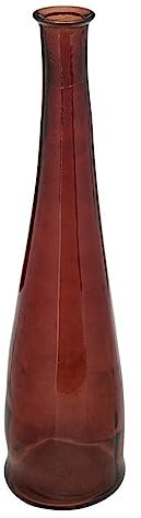 Atmosphera - Vase Long Uly en Verre recyclé H80cm