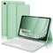 Keyboard Case for Samsung Galaxy Tab A9+ 11, Magnetically Detachable Wireless Bluetooth Keyboard with Protective Cover and Pen Holder for Samsung Galaxy Tab A9 Plus 11 inch 2023, Grass Green
